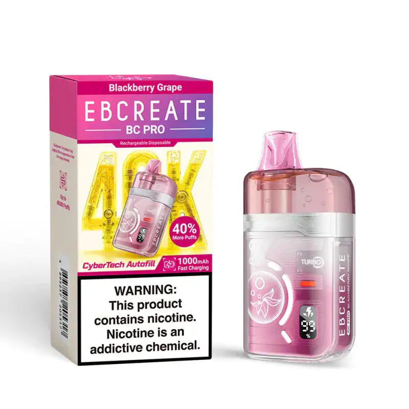 Blackberry Grape - EBCREATE BC Pro 40K Disposable Vape