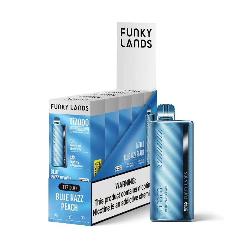 Blue Razz Peach Funky Lands Ti7000