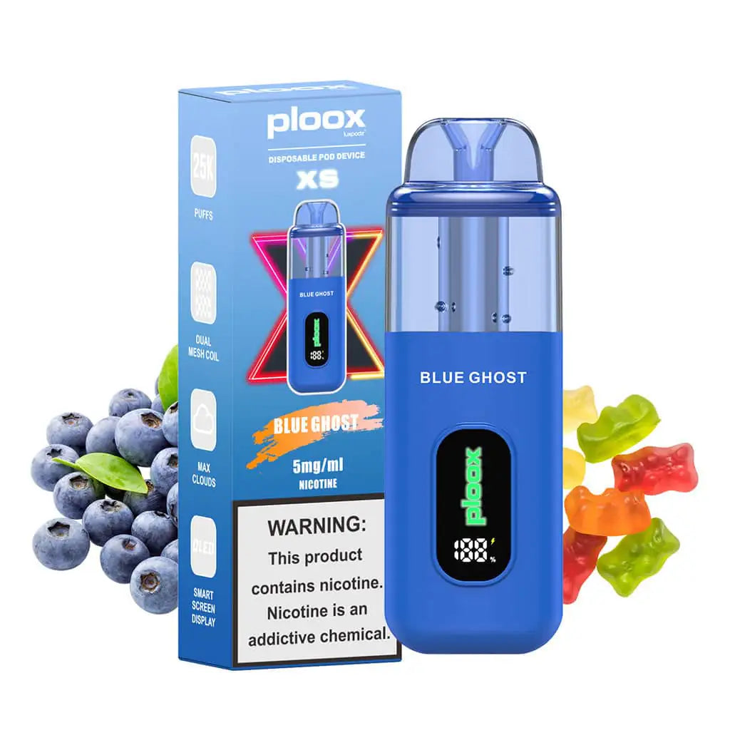 Blue Ghost - Ploox XS 25k Disposable E-Hookah