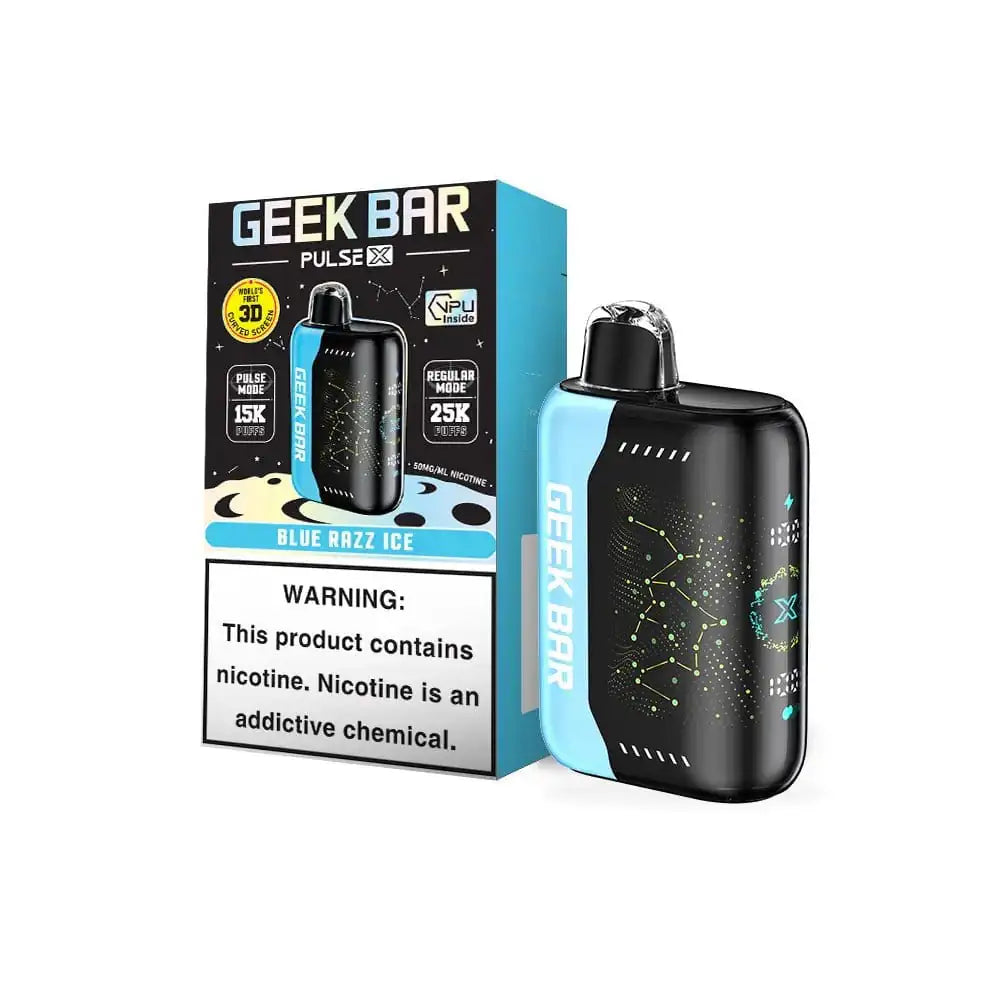 Blue Razz Ice - Geek Bar Pulse X 25K Disposable Vape