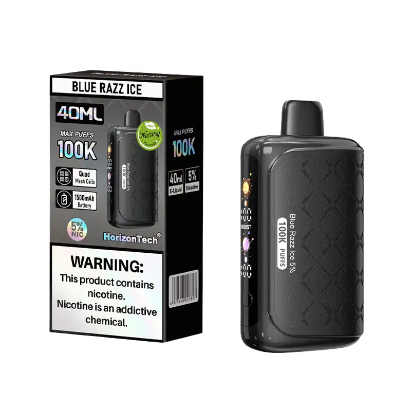 Blue Razz Ice - HorizonTech 100k Disposable Vape