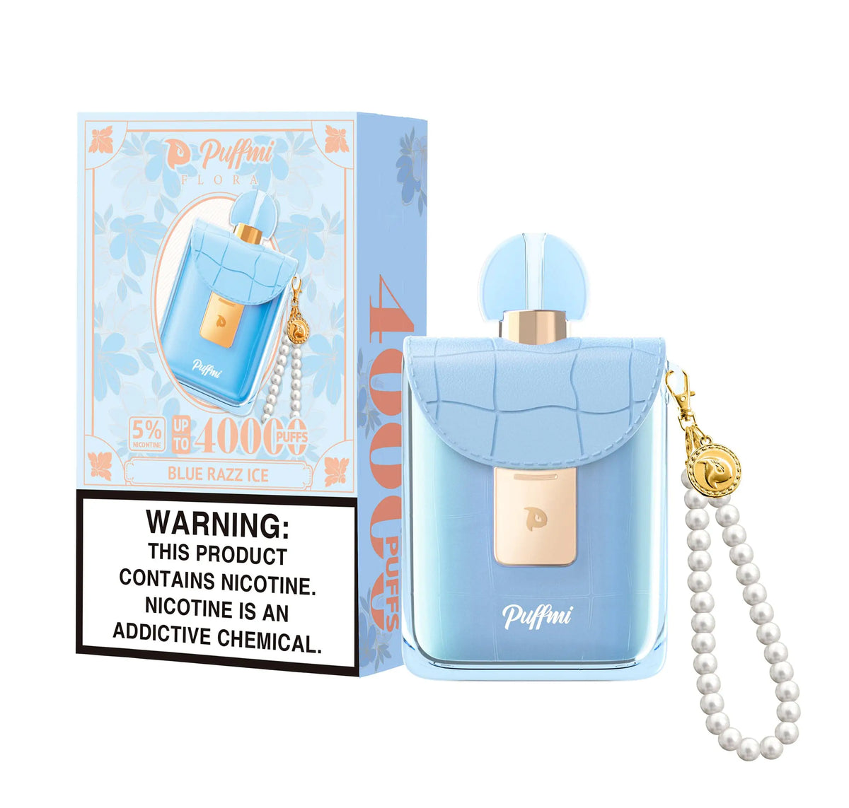 Blue Razz Ice - Puffmi Flora 40000 Disposable Vape