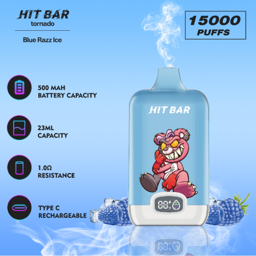 Hit Bar 15K Puff ONU MAX GD-401 Fruit Flavor Portable Stylish High-quality E-lectronic c igarette Vape E-liquid V aporizer Pod system