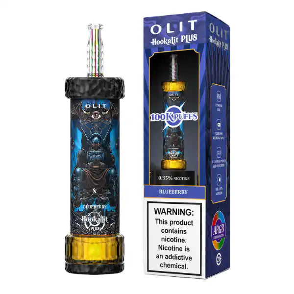 Blueberry - Olit Hookalit Plus 100K Disposable E-Hookah