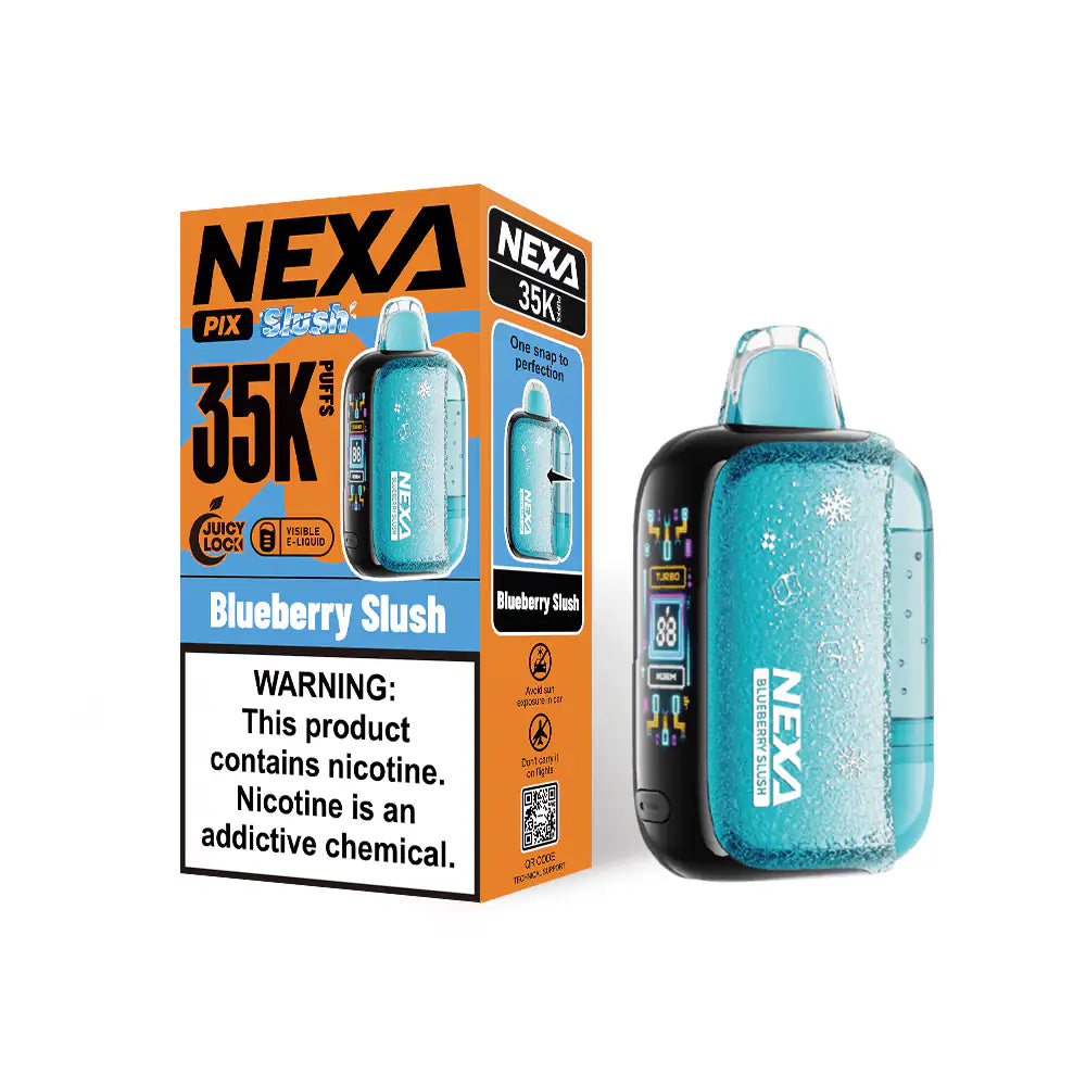 Blueberry Slush - NEXA Pix Slush 35K Disposable Vape