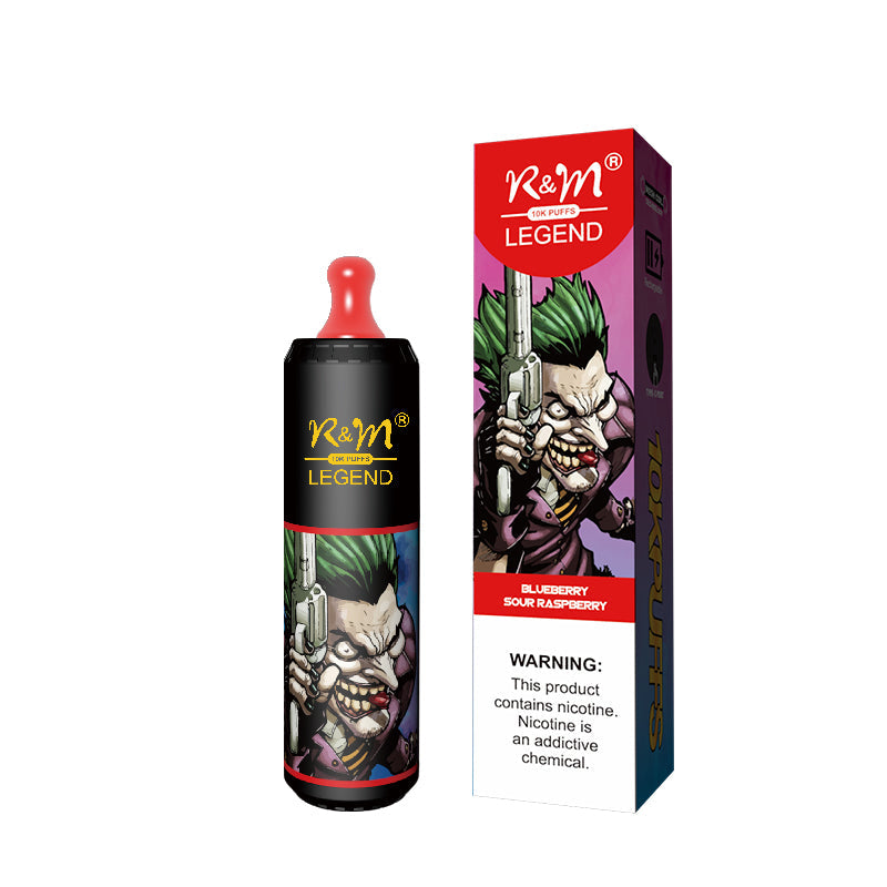 R&M 10000 puffs 10K Fruit Flavor Portable Stylish High-quality E-lectronic c igarette Vape E-liquid V aporizer Pod system Include Nicotine 19 flavors