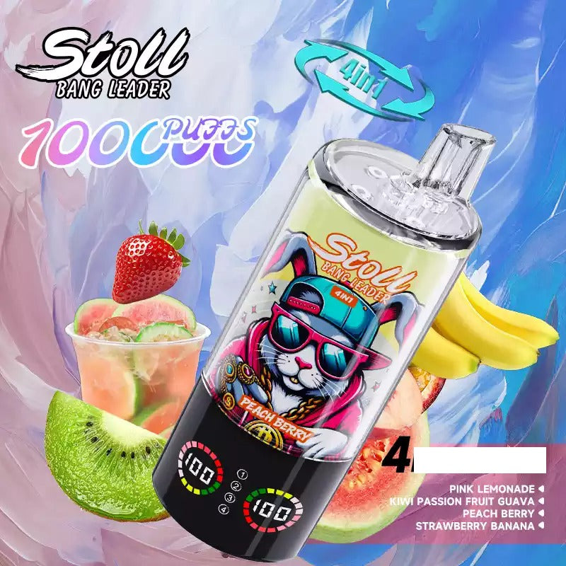 BANG LEADER STOLL 100K 4 IN 1 Taste 100000 Puffs Disposable Vape Wholesale