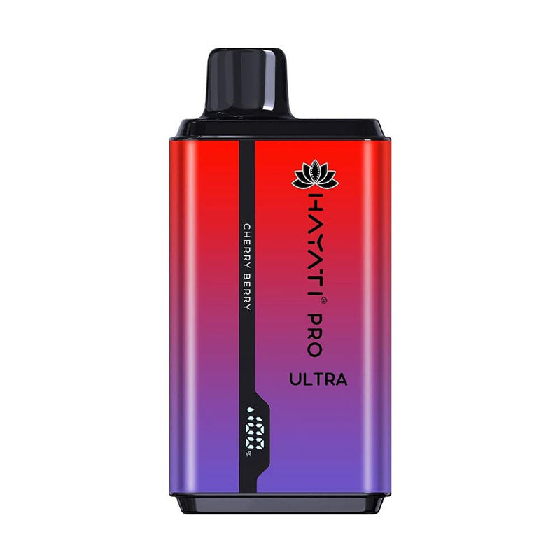 Hayati Pro Ultra 15000 | Einweg-E-Zigarette mit zwei Tanks | 15.000 Züge | 24 ml E-Liquid