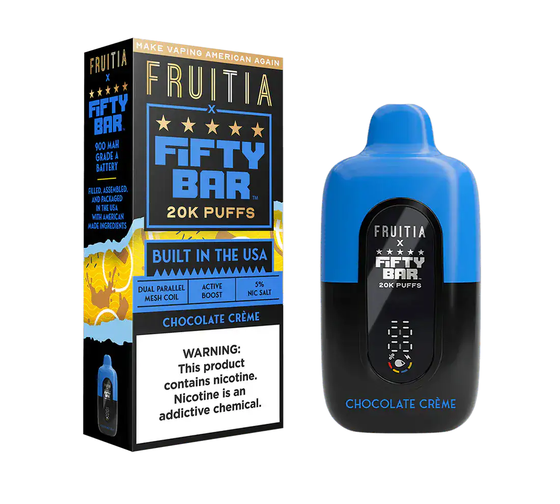 Chocolate Creme - Fifty Bar 20K Disposable Vape