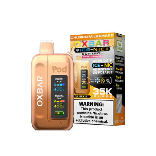 Churro Milkshake Oxbar Ice-Nic Control 35K
