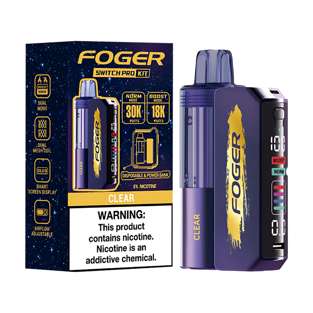 Clear Foger Switch Pro 30K Kit