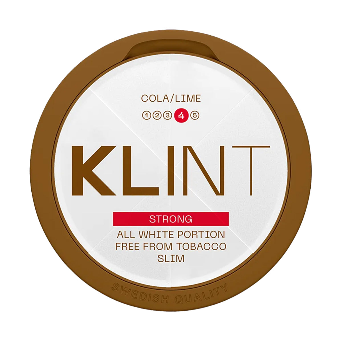 Cola Lime Strong Klint Nikotin Snus Beutel