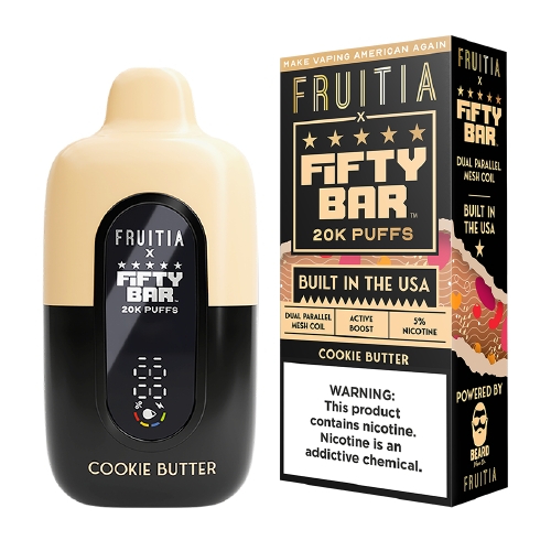 Cookie Butter Fruitia x Fifty Bar 20K