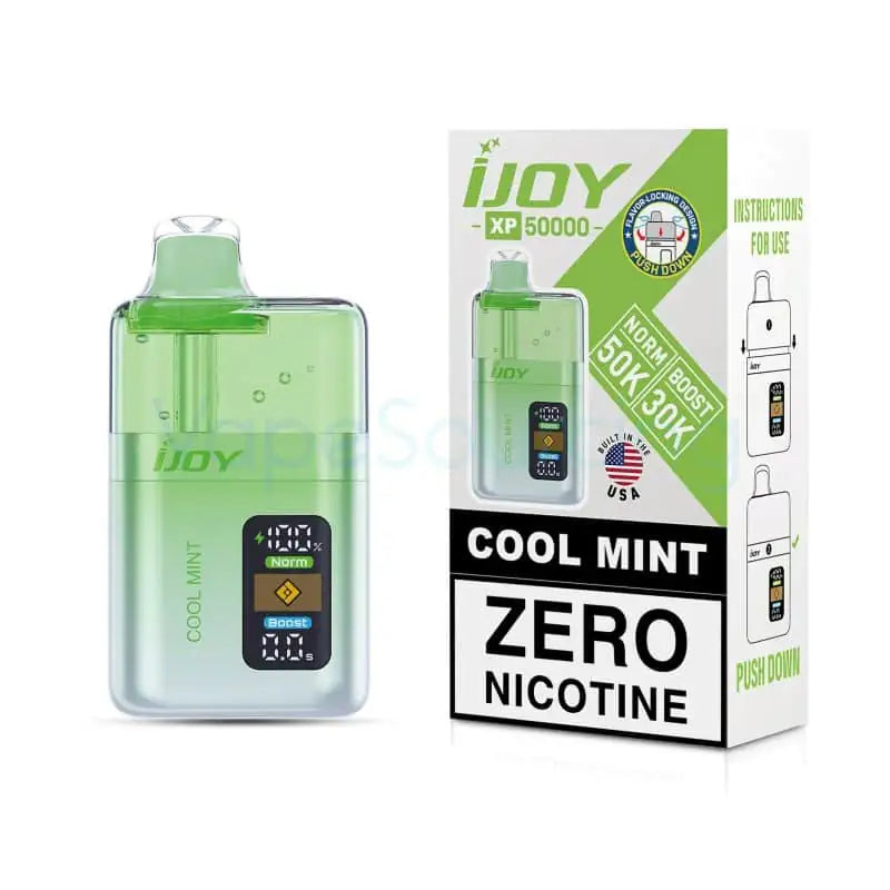 Cool Mint - iJoy XP50000 Zero Nicotine Disposable Vape