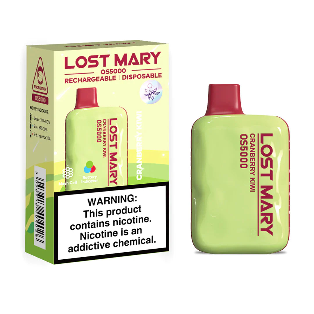 Cranberry Kiwi Lost Mary OS5000