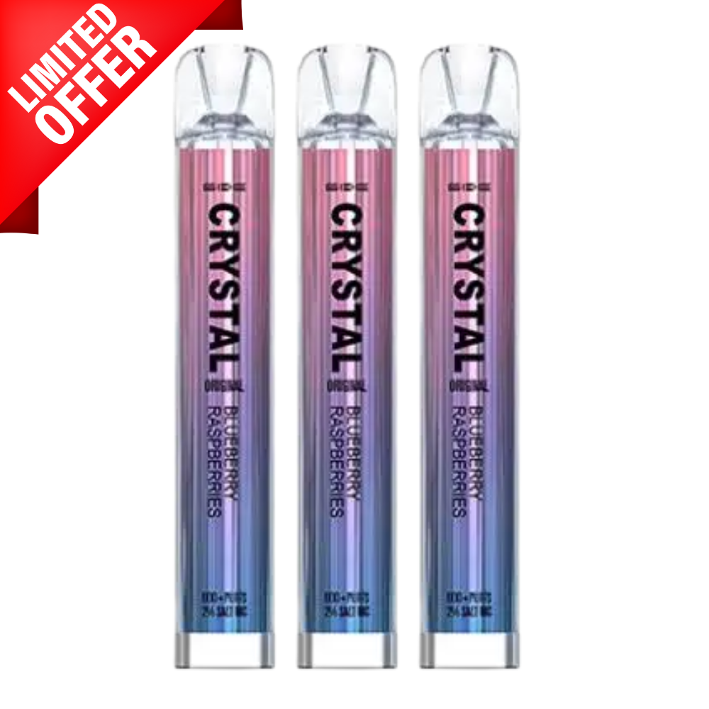 Blaue Himbeeren von Crystal Bar, 600 Stück, Einweg-Eiscreme