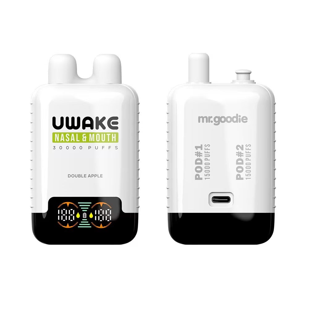 Vap Mod Uwake 30000 Puffs 30K Nasal and MouthDisposable Vape 23ml 12 Flavors