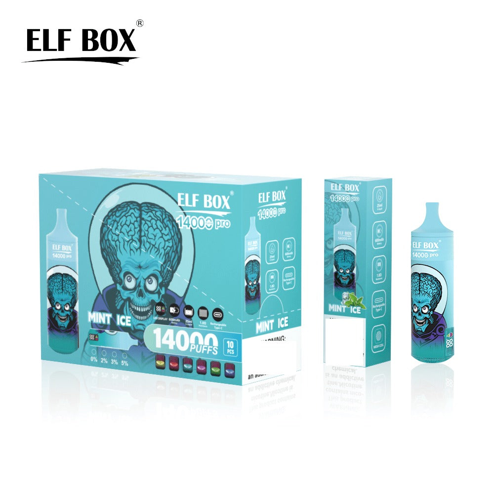 ELF BOX RGB14000 PRO Rechargeable Disposable Vape Wholesale