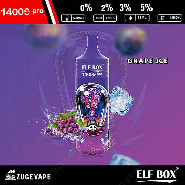 ELF Box Rgb 14000 Puffs Pro Wholesale Vape 25ml 600mah 11 Flavors
