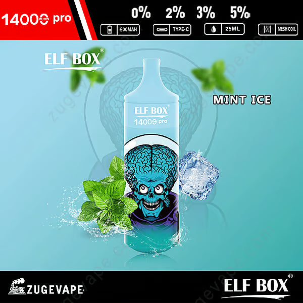 ELF Box Rgb 14000 Puffs Pro Wholesale Vape 25ml 600mah 11 Flavors
