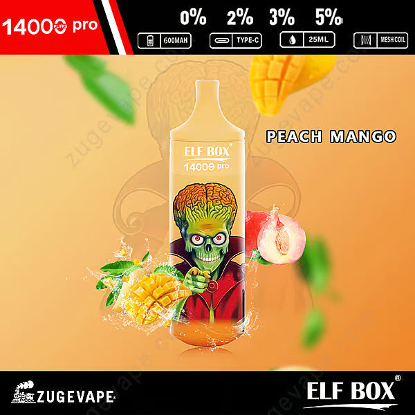 ELF Box Rgb 14000 Puffs Pro Wholesale Vape 25ml 600mah 11 Flavors