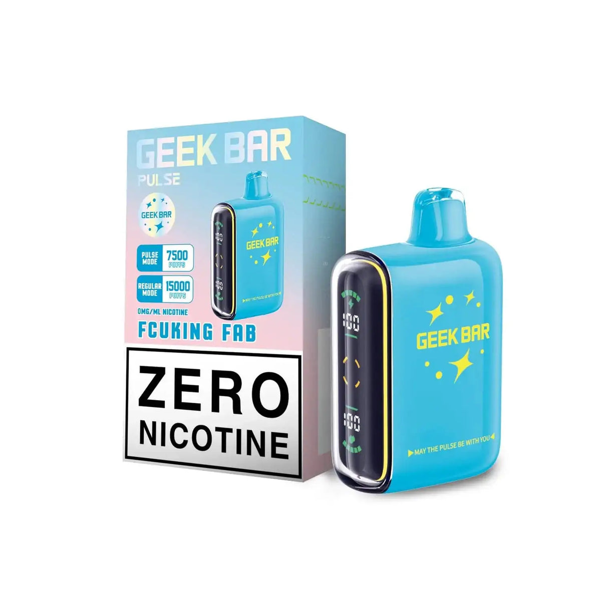 Fcuking Fab - Geek Bar Pulse 15k Zero Nicotine Disposable Vape
