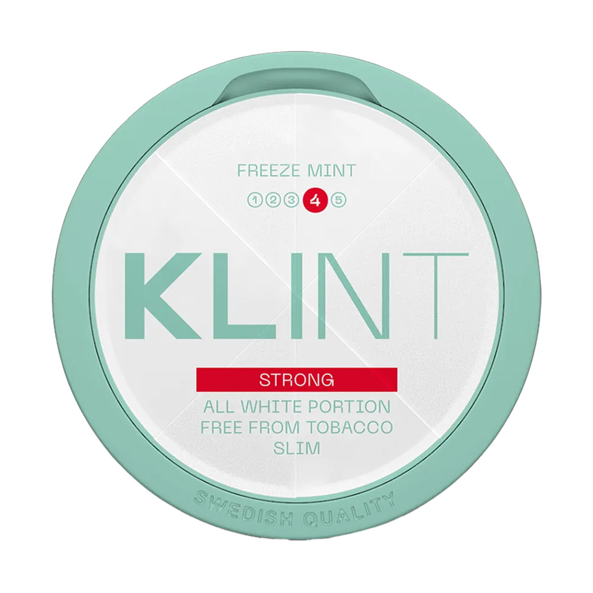 Freeze Mint Strong Klint Nikotin-Snus-Beutel