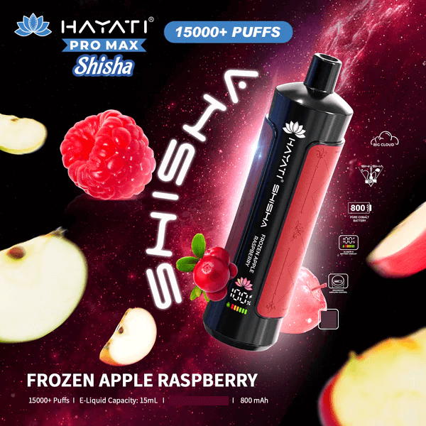 Hayati Shisha 15000 Puffs Disposable Vape (Box of 10)