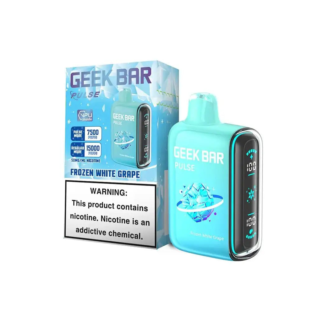 Frozen White Grape - Geek Bar Pulse 15k Disposable Vape