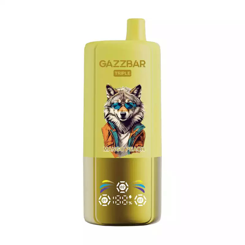GAZZ BAR Triple 60000 Puffs 3-in-1 Tastes Bulk Buy 60K Rechargeable Disposable Vapes Wholesale