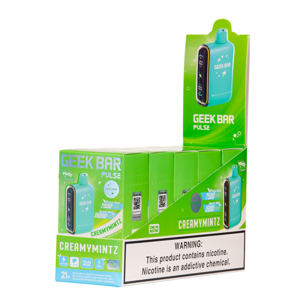 CreamyMintz Geek Bar Pulse 16ml 650mAh