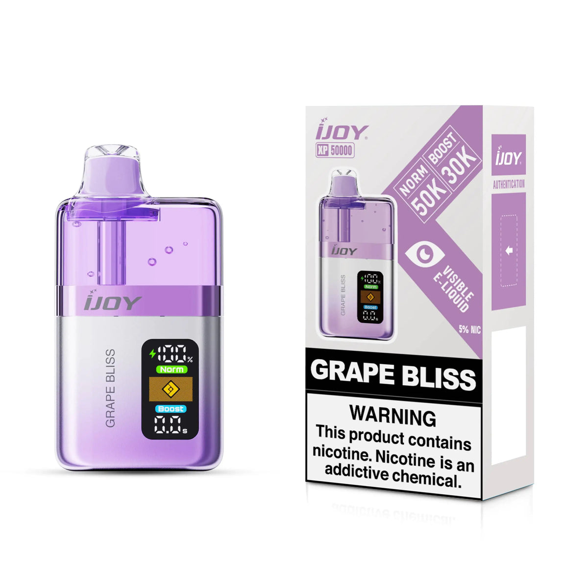 Grape Bliss - iJoy XP50000 Disposable Vape