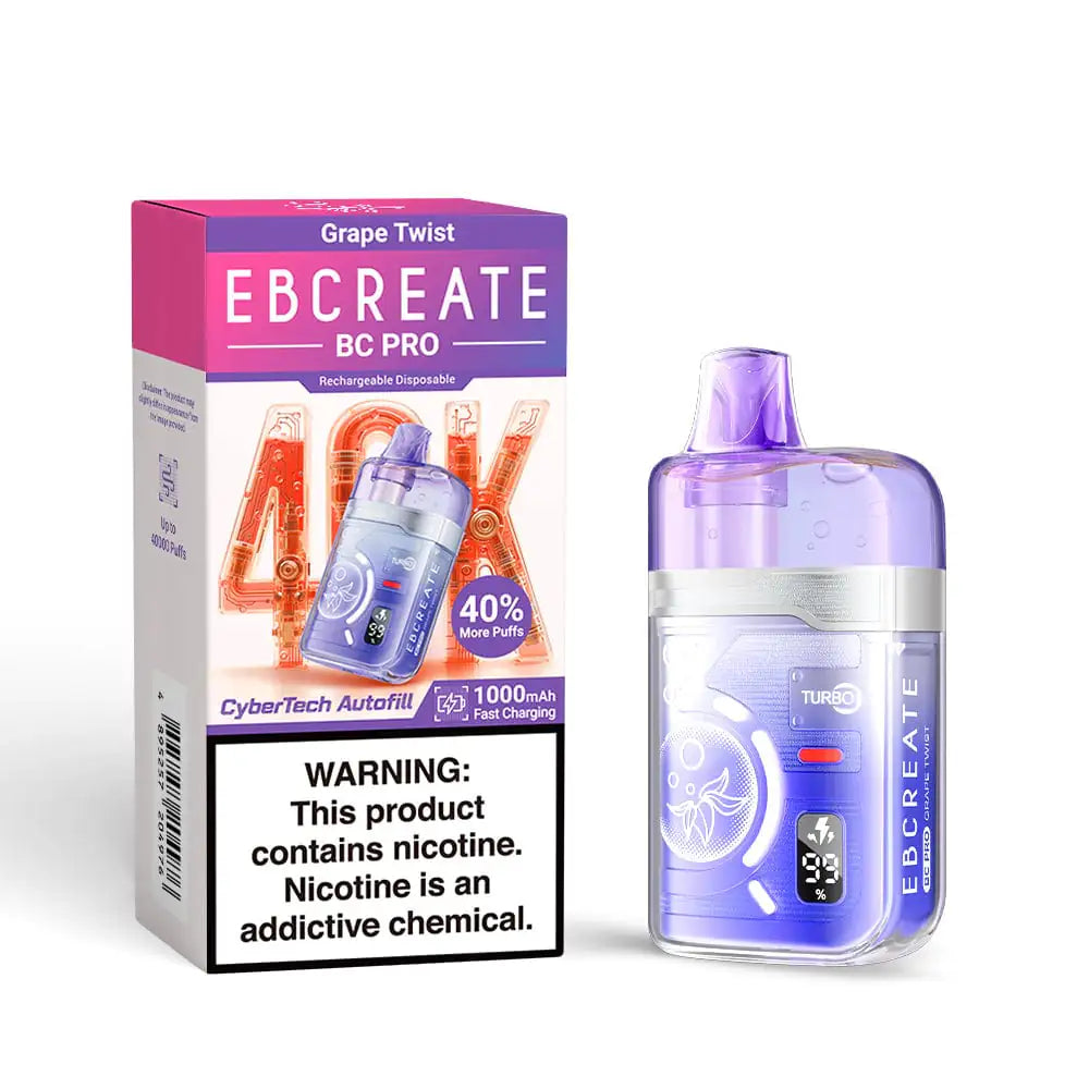 Grape Twist - EBCREATE BC Pro 40K Disposable Vape