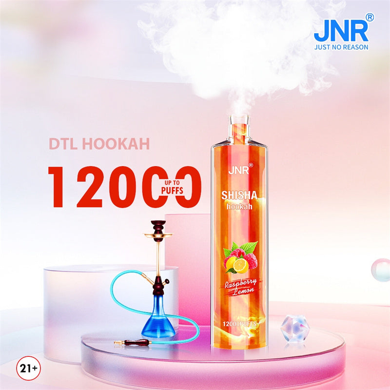 JNR Shisha Hookah 12000 Puffs 24ml 750mAh Disposable vape 16 flavors
