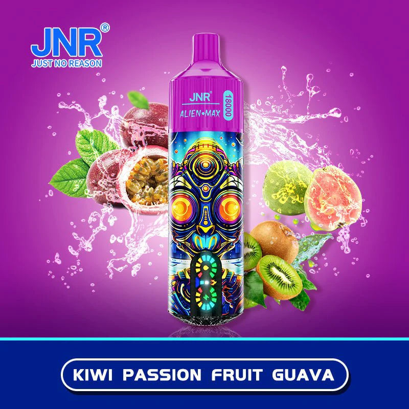 JNR Alien-Max 18000 Puffs Factory Wholesale Disposable E Cigarette Rechargeable Vape 21 Flavors Available
