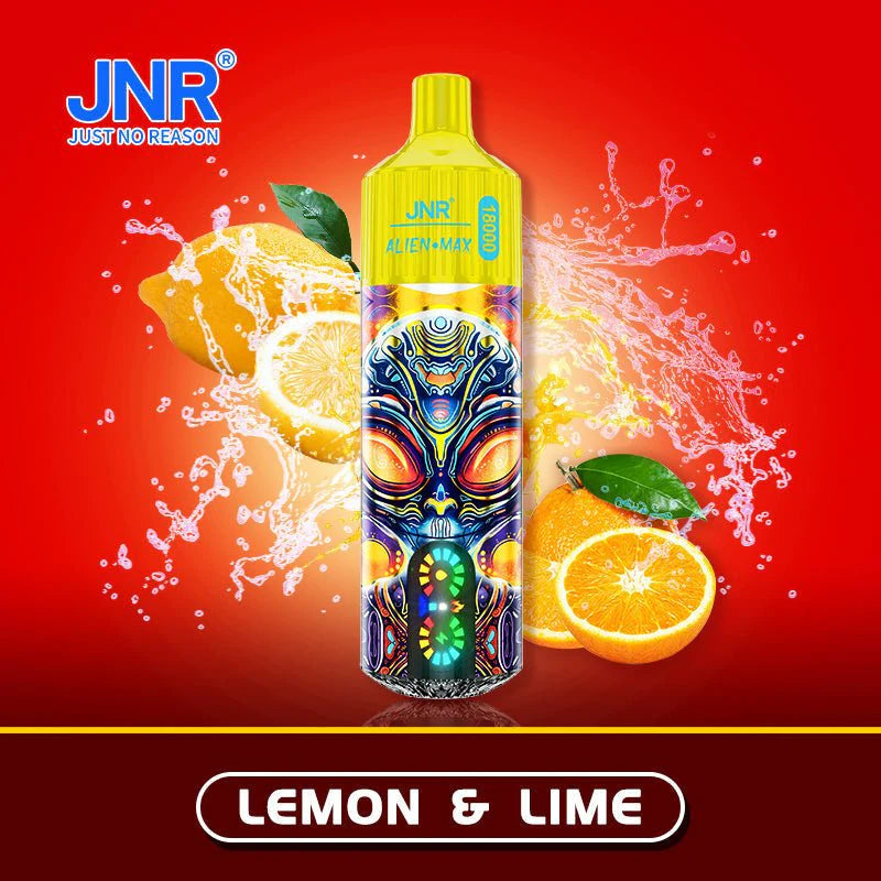 JNR Alien-Max 18000 Puffs Factory Wholesale Disposable E Cigarette Rechargeable Vape 21 Flavors Available