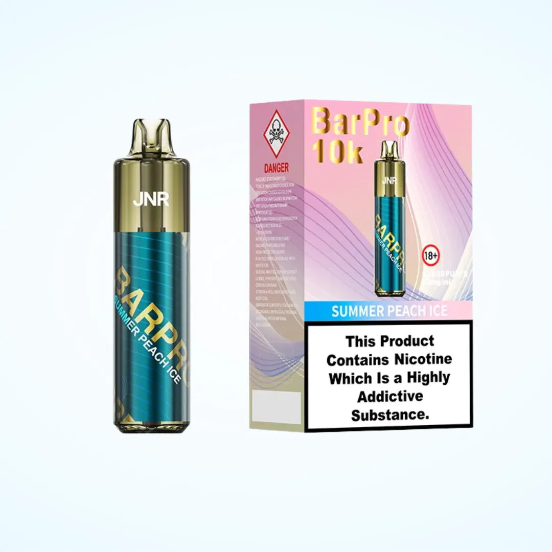 JNR Bar Pro 10000 Pod Vape Kit 800 mAh 9 Flavors