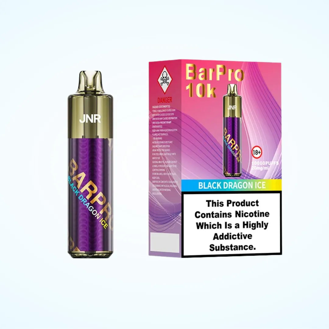 JNR Bar Pro 10000 Pod Vape Kit 800 mAh 9 Flavors