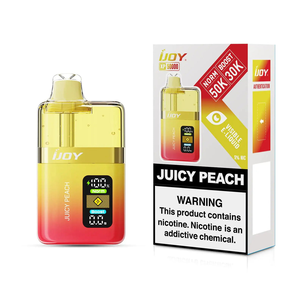 Juicy Peach - iJoy XP50000 Disposable Vape