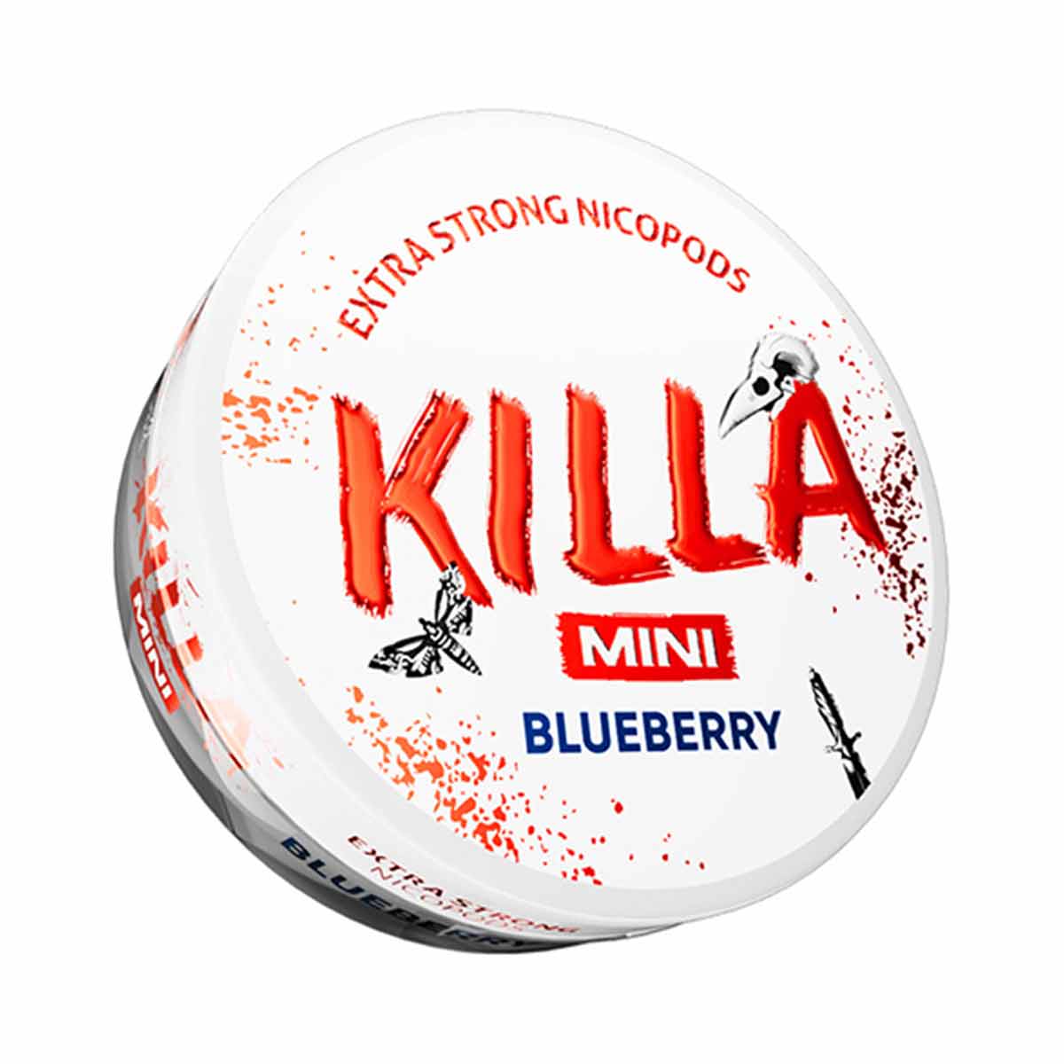Blueberry Killa Mini Nikotin-Snus-Beutel