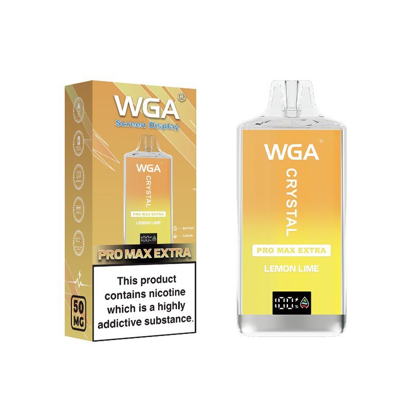 wga Disposable Vape Crystal Lemon-Lime15000 Puffs