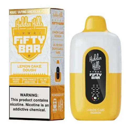 Lemon Cake Dough - Fifty Bar 20K Disposable Vape