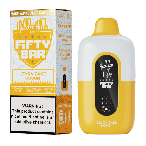 Lemon Cake Dough Hidden Hills x Fifty Bar 20K