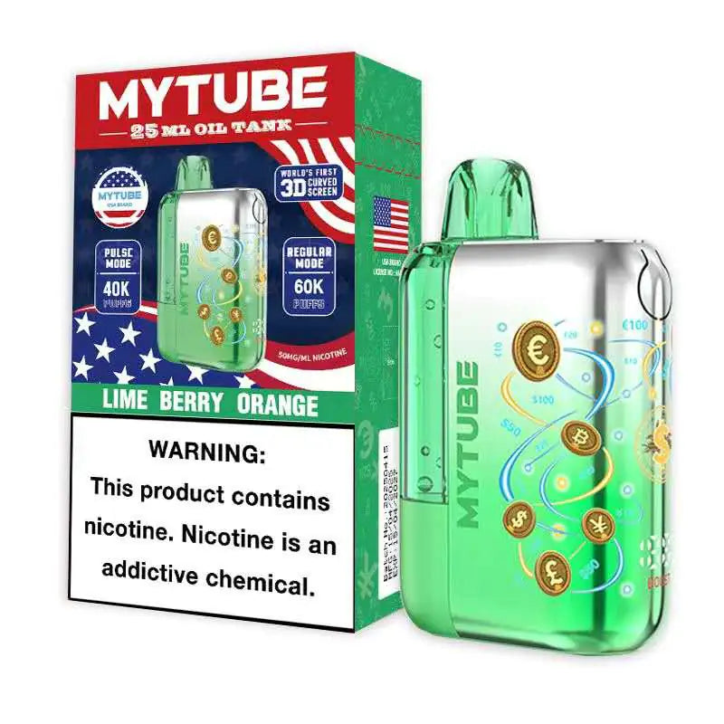 Lime Berry Orange - MyTube Ultra 60k Disposable Vape