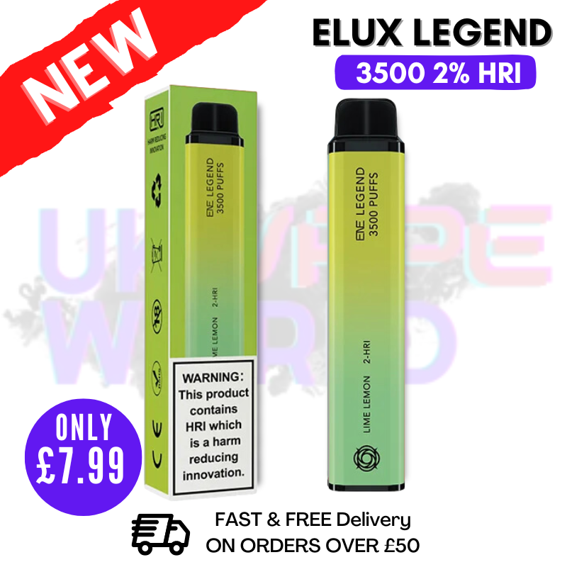 Elux Legend 3500 Puff Lime Lemon 2 HRI