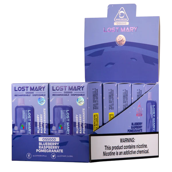Blueberry Raspberry Pomegranate Lost Mary OS5000