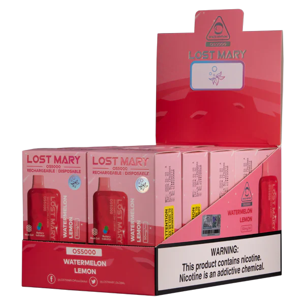 Watermelon Lemon Lost Mary OS5000