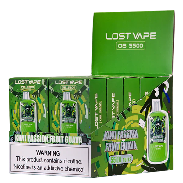 Kiwi Passion Fruit Guava Lost Vape OB5500