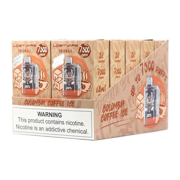 Colombia Coffee Ice Lost Vape Orion Bar 7500