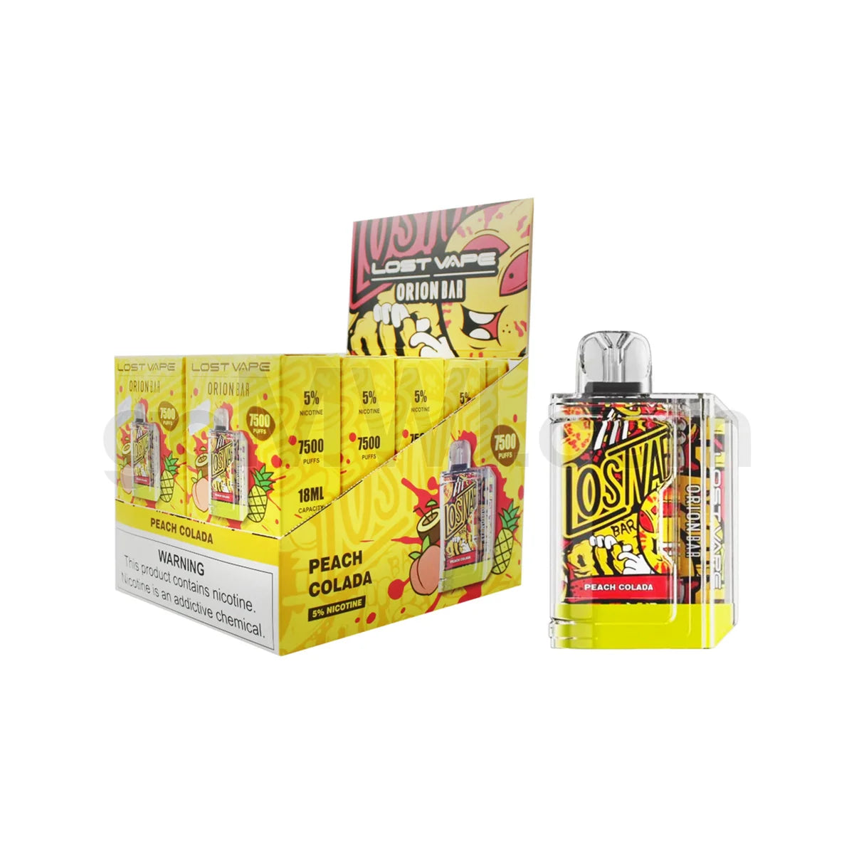 Peach Colada Lost Vape Orion Bar 7500
